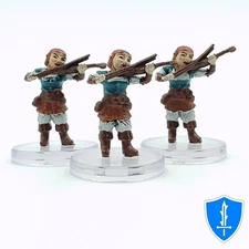 Halfling Bard x3 - Return of the Dragons #2 D&D Icons of the Realms Miniature