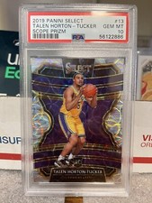 2019-20 Panini Select Talen Horton-Tucker Scope Prizm Rookie #13 PSA 10 GEM MINT