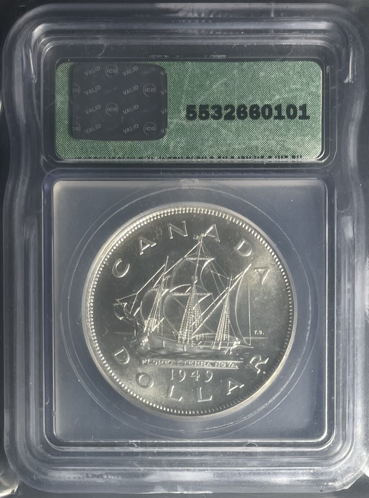 1949 Canada Silver Dollar King VI ICG MS66 KM 47 eBay