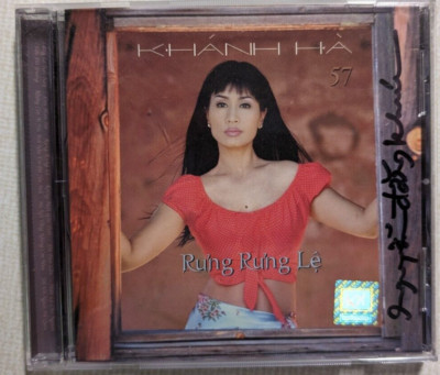 RARE VINTAGE ORIGINAL VIETNAMESE MUSIC CD: Khanh Ha - Rung Rung Le