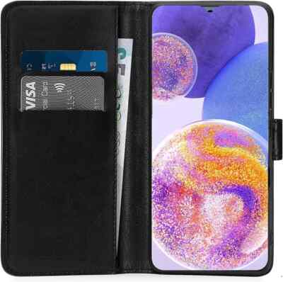 Für Samsung Galaxy A05 Brieftasche Hülle Leder Flip Handy Cover UK VERKÄUFER
