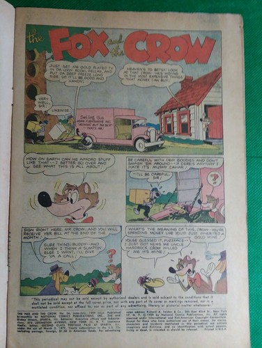 The Fox And The Crow #56 DC National Comics June-July 1959 - Picture 3 of 5