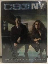 CSI NY: The Complete First Season (DVD, 2004, CBS) Widescreen New And Sealed