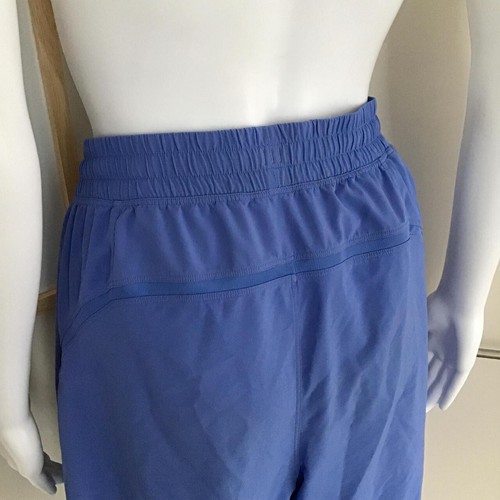 Lululemon Shorts Ladies/Large (14)/Sportswear Activewear/Cornflower Blue/Pockets - Imagen 6 de 10