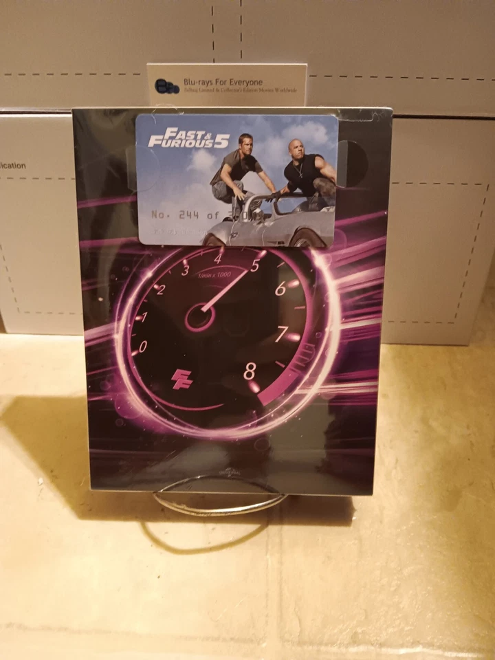 NEW Fast and Furious 5 Five Full Slip SteelBook Blu-ray (2011) FilmArena FAC - Image 4 of 4