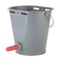 KäLberträNkeeimer TräNkeeimer 8Ltr. Kunststoff Mit Sauger Schraubventil Kerbl144