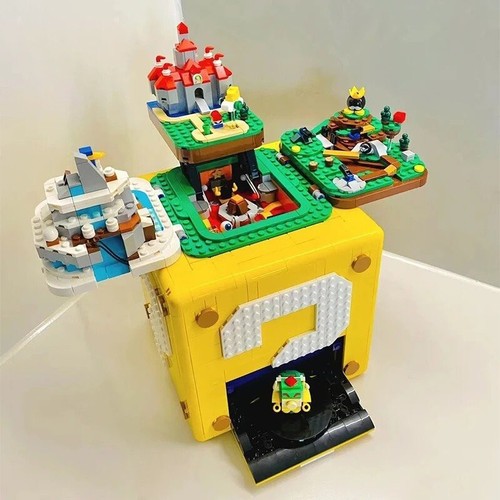 The Super Mario 64 Question Mark Box Model 2064pcs Bricks Kids Toys Gift Set - Picture 3 of 6