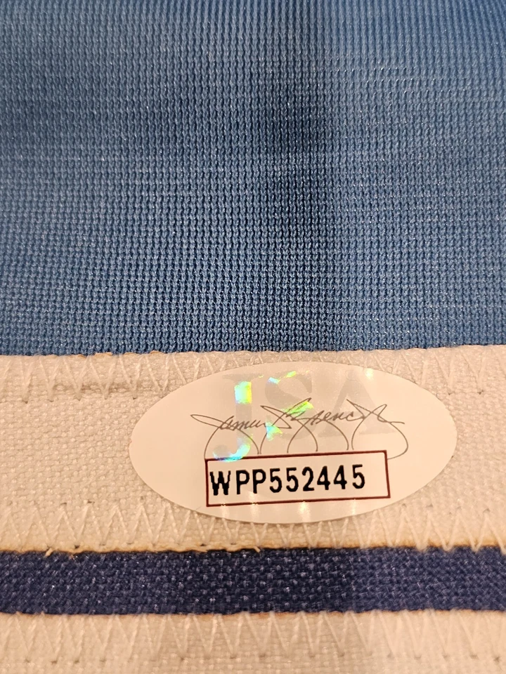 Cecil Fielder Autographed/Signed Jersey JSA Sticker Toronto Blue Jays - Image 3 of 4