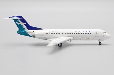 JC WINGS SILKAIR FOKKER 70 1/400 DIE-CAST MODEL AIRPLANE EW4F70001 IN STOCK