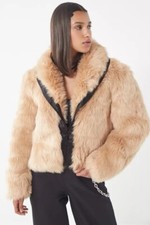 I.am.gia Aurora Jacket Faux Fur Sz S