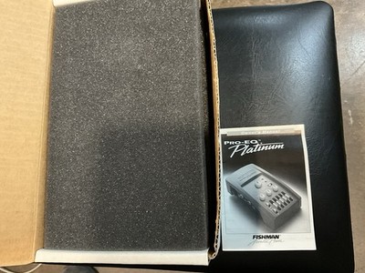 Fishman Pro eq platinum pedal excellent condition with Box