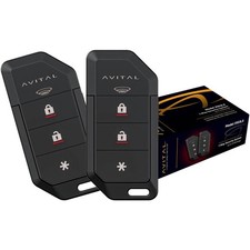 Avital 3103LX 1Way Security System with Keyless Entry/Flashing Parking Lights