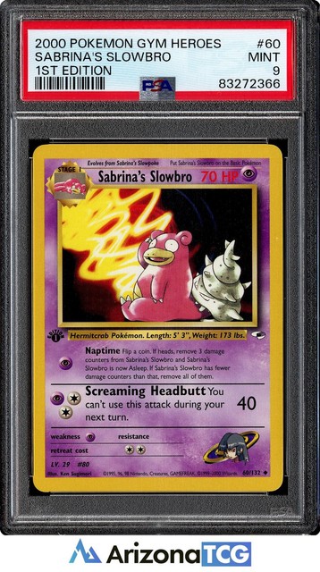 Sabrina's Slowbro #60 (Gym Heroes (2000))