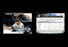 2016 Topps Update - #US180 Matt Andriese - Tampa Bay Rays