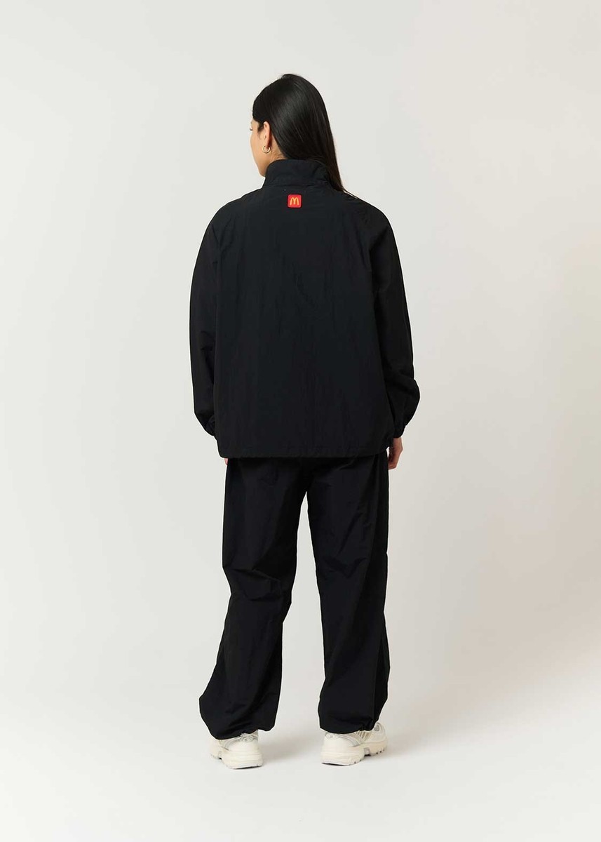 Graniph] McDonald's Big Mac | Nylon jacket, black, Size SS~XL From