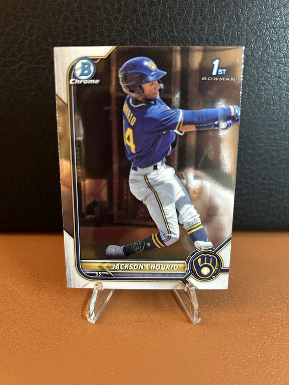 2022 Bowman Chrome Prospects Jackson Chourio #BCP-79 (RC) Rookie Card 🔥