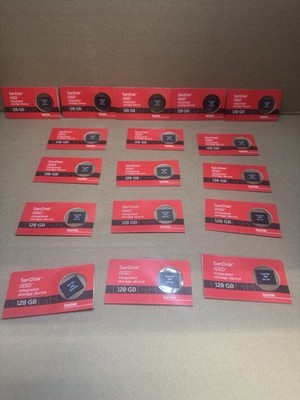 SanDisk iSSD 128GB SATA Embedded SSD BGA Industrial Flash Lot of 17