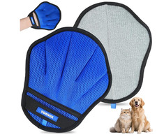 Pet Hair Removal Glove for Dogs  Cats, Electrostatic Five-Finger Hair Remover f