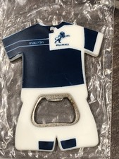 Millwall Shirt Shaped Bottle Opener Fridge Magnet