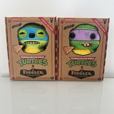 Fuggler Teenage Mutant Ninja Turtles DONATELLO LEONARDO Limited Edition Plush