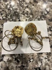 Patricia Locke vintage costume jewelry clip on earrings Free Shipping
