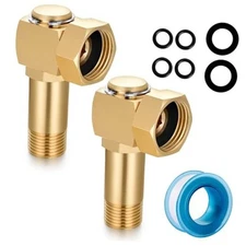 Garden Hose Reel Parts Fittings Swivel Elbow Connector Garden Hose Swivel 2 PCS