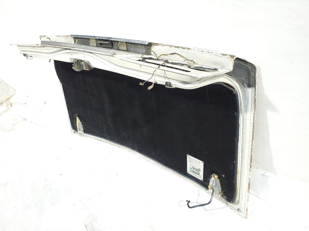 1990 Bentley Turbo R OEM Trunk Lid White 