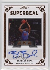 2012 Leaf Legends of Sport AKA Auto Bronze Bradley Beal #AKA-BB1 Auto 2q0