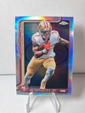 2025 Topps Chrome | Brian Robinson Jr. | 49ers | LightBoard Logo Variation SSP