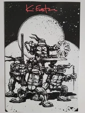 Teenage Mutant Ninja Turtles #1 NM 9.4 2020 Eastman Signed w/COA Laird cover