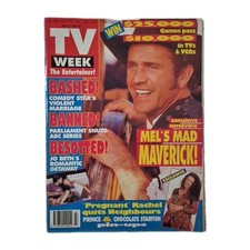 TV Week Vintage Magazine May 21, 1994 Prince Pin-Up, Mel Gibson