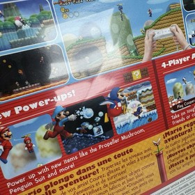 Super Mario Bros. Wii (Wii, 2009) No Manual - Untested