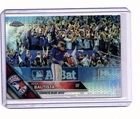 Jose Bautista 2016 Topps Chrome #191 Prism Refractor " Iconic Batflip "
