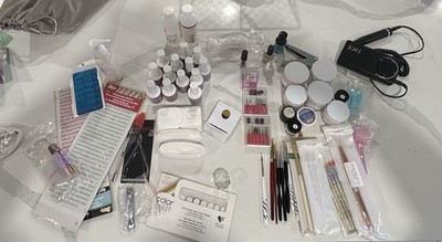 Beauty School Nail Starter Kit Some Stuff Has Been Opened