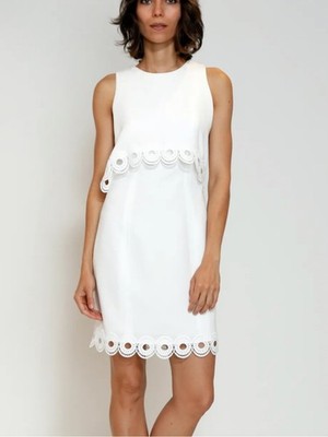 Shoshanna Bloom Dress White Size 4 | eBay Shoshanna Bloom Dress White Size 4 | eBay
