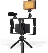 GPX (iLive) TPDL900B  All-In-One Vlogging Kit - Pro Light & Sound