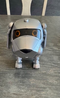 Tekno Silver The Robotic Puppy Dog Motion Interactive Toy Quest-No Bone