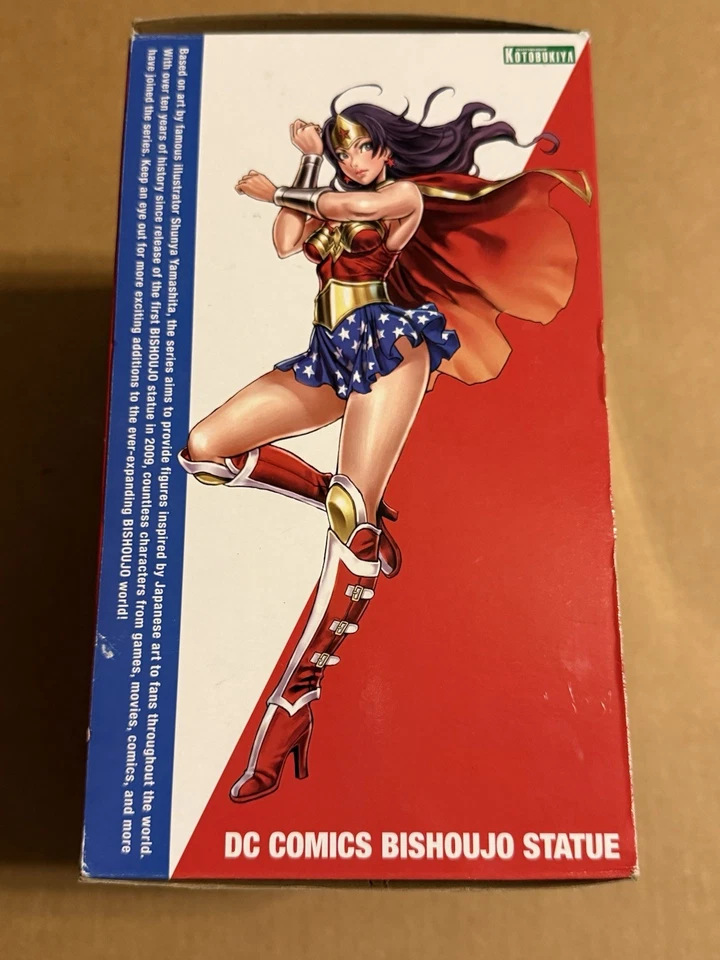Kotobukiya DC Comics Armored Wonder Woman 2da Edición Bishoujo Estatua Abierta Foto 4 de 4