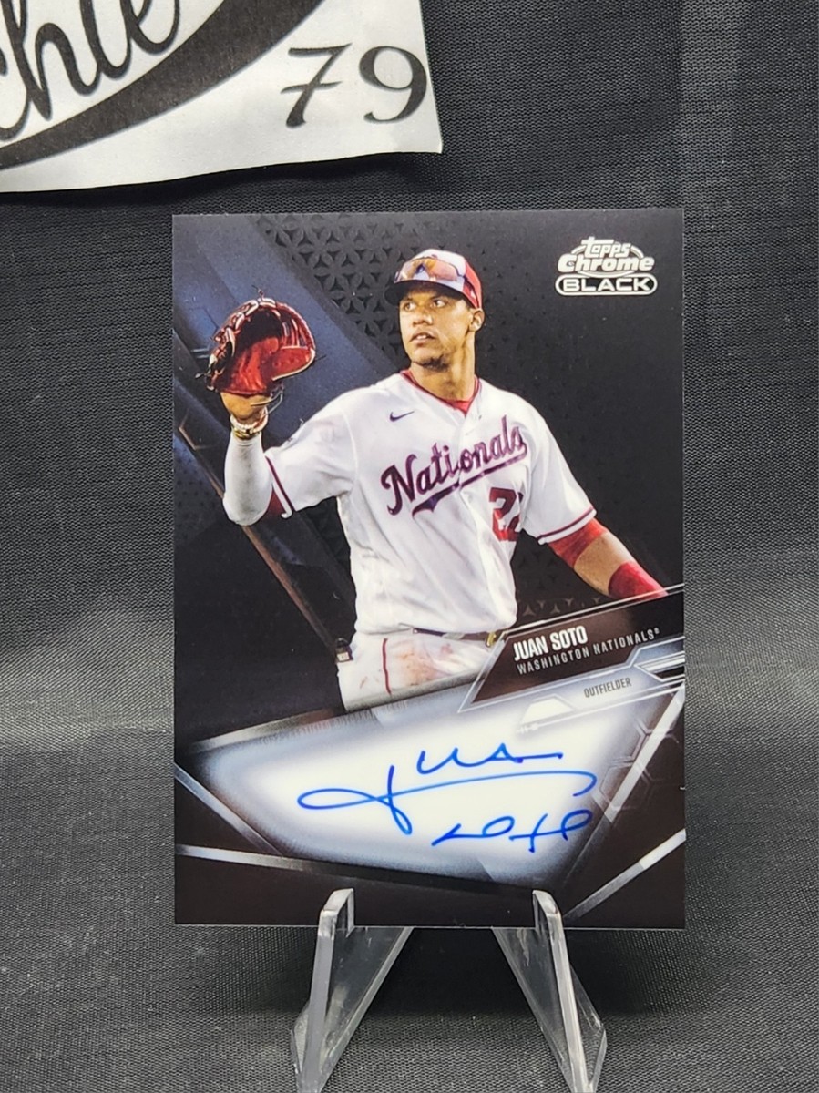 topps JUAN SOTO 直筆サイン 5シリ ラストナンバー 2025 Topps Series 1 Juan Soto Stars of MLB #SMLB-22 | eBay