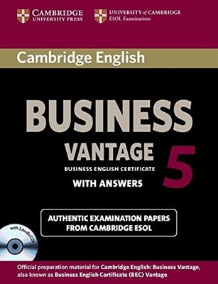 Cambridge English Business 5 Vantage Self-study Pack (Student's 