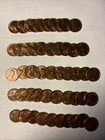 1953-D WHEAT Cents Roll Of 50 Coins In Nice Red/brown  ConditionSee Pictures#10