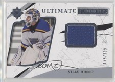 2017-18 Ultimate Collection Rookies Jerseys 155/299 Ville Husso #60 f7r