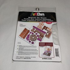 ArtBin Magnetic Die Sheets 3 Pack For Crafting 7.325" x 9.125" READ 