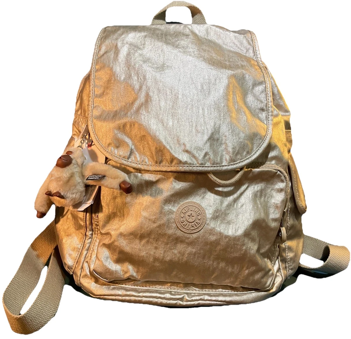 Kipling Gold Metal Bags & Handbags for Women for sale | eBay display picture 1