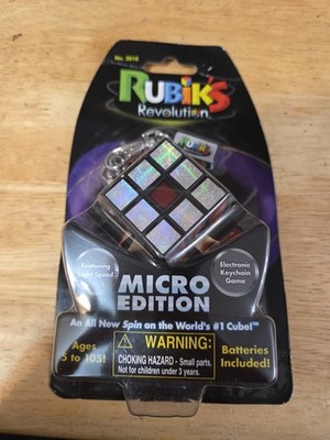 Rubik's Revolution Electronic Micro Edition Keychain Game NIP