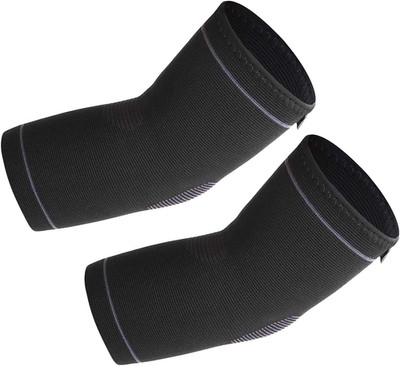 Elbow Brace Compression Support Sleeve (Pair) Pain Relief & Inflammation from Te