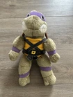 VTG 1989 Teenage Mutant Ninja Turtles Donatello Plush Stuffed Toy Playmates 9”