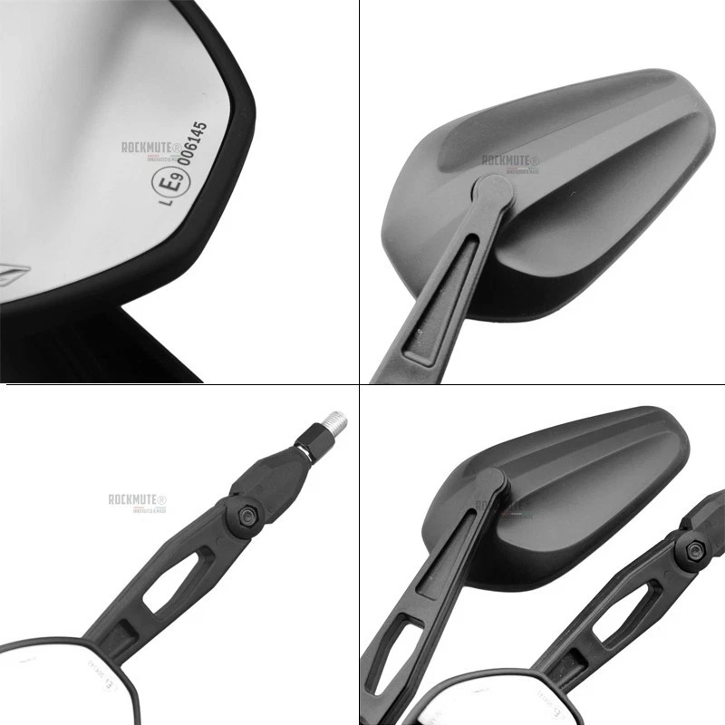 Side Mirrors For S1000XR CE04 C400X C400GT Rearview Wind Wing Mirror Adjustable - Image 3 of 4