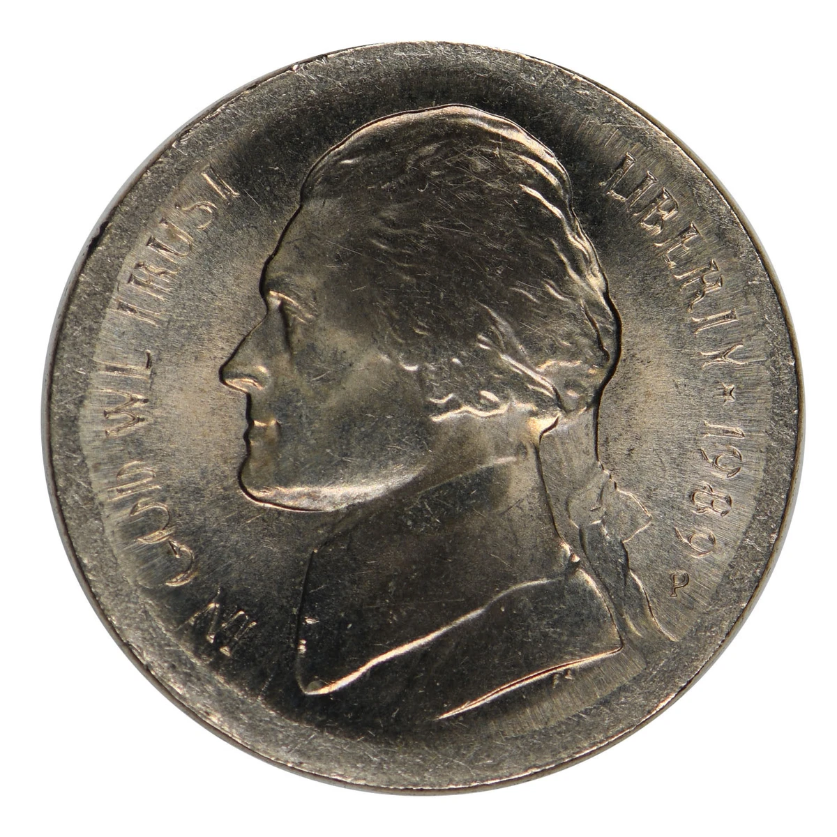 アメリカ旧5セント1989-D ジェファーソン 1989 US Jefferson Nickels (1938-Now) for sale | eBay