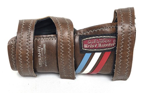 Vintage Wrist Master Bowling Wrist Control Support Right Hand Medium Brown